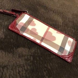 Burberry wristlet